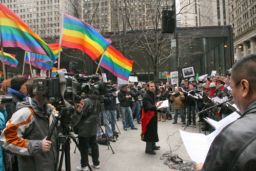 PHOTOS: National Protest Against Prop. 8, Federal Plaza, Chicago