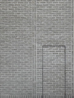 door in brick wall
