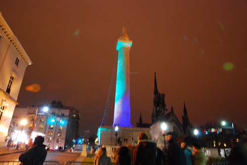 Lighting of the Washington Monument