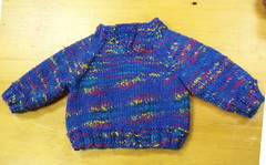 Mary's first baby sweater