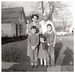 July 1957 - Easter, Floyd Leonard, Bruce, Karen, Steve Deardurff