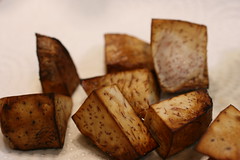fried taro