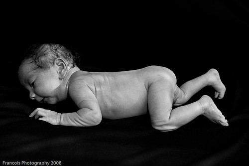 Newborn baby boy by francoisNZ.