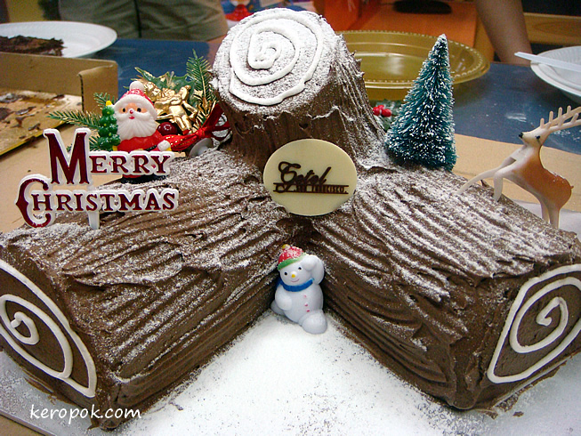Christmas Log Cakes from Getel