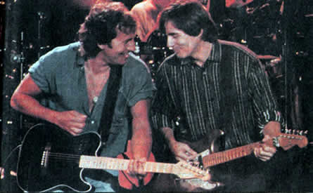 Bruce Springsteen and Jackson Browne