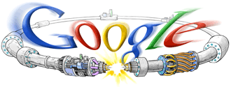 Google Large Hadron Collider Logo