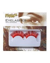 Red Metallic Eyelashes