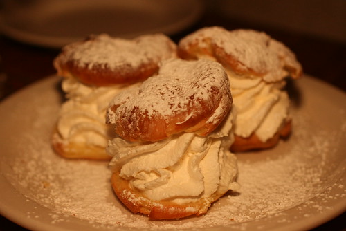 Choux with Chantilly Cream