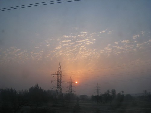 Another Indian sunset as seen from an overnight train