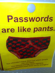 Passwords are like Pants...
