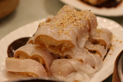 fried cruller in rice noodle