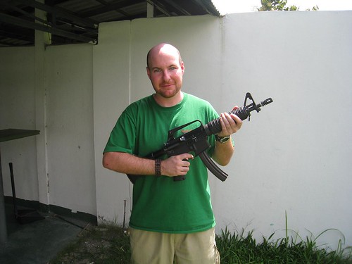 Me and a modified M-16