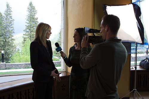 Interview with Kim Cattrall at Banff World TV Festival by Megan Cole.