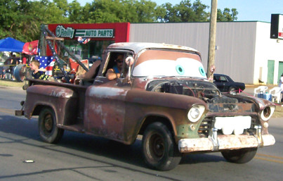 Tow Mater in Vernon, Texas.