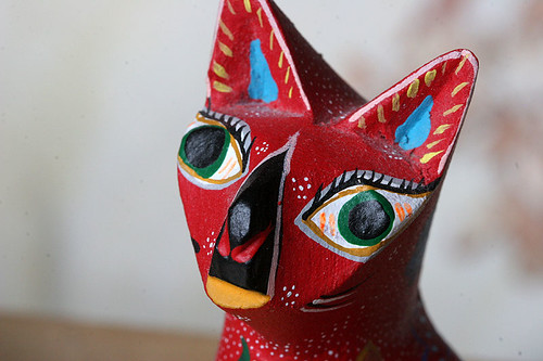 Oaxacan Carved Cats