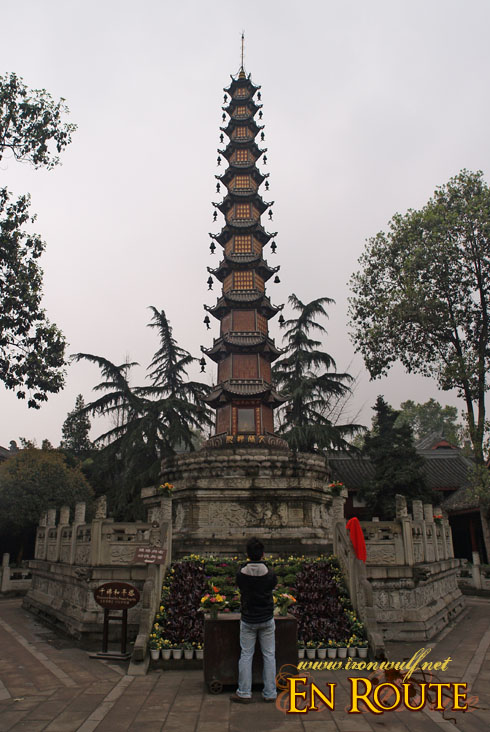 Thousand Buddha Peace Pagoda at Wenshu Temple