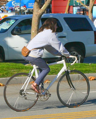 Cyclist in San Francisco