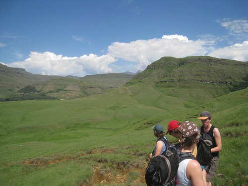 Hiking in the Drakensberg Mountains