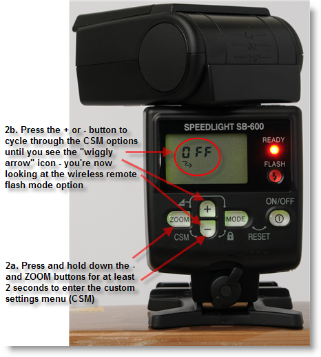 Handig hebben zich vergist Vorm van het schip Advanced Wireless Lighting Instructions for the Nikon SB-600 Speedlight  Flash