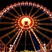 Oktoberfest Ferris Wheel at Night