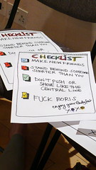 ladyfest checklist poster