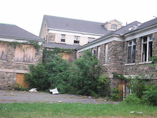 Back of the old hospital