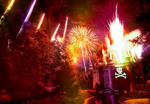 The Fireworks Explosion at Disney During the Pirates and Princesses Party - Stuck in Customs