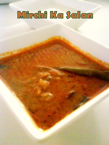 Mirchi Ka Salan-Hyderabadi Mirchi Ka Salan Recipe