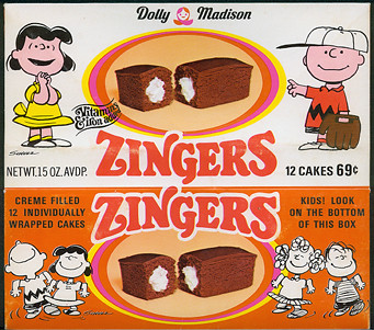 Zingers Chocolate Cakes Box Dolly Madison A