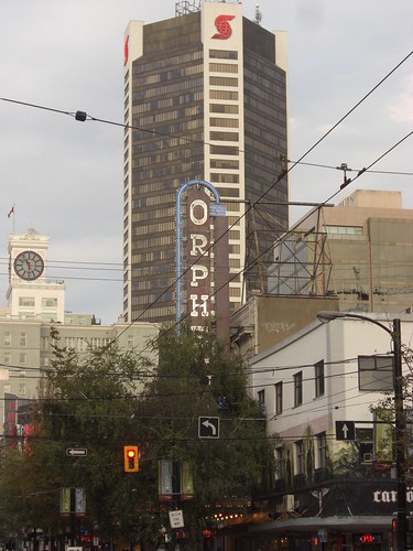 Der ScotiaBank - Tower und das Orpheum, beides gern genutzte Locations für Dreharbeiten.