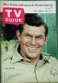 April 1965 ANDY GRIFFITH SHOW CBS TV guide