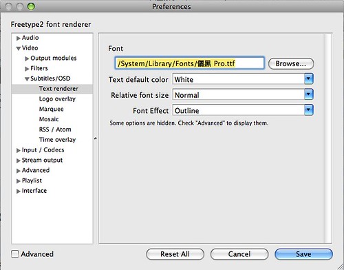 Mac+VLC+中文字幕
