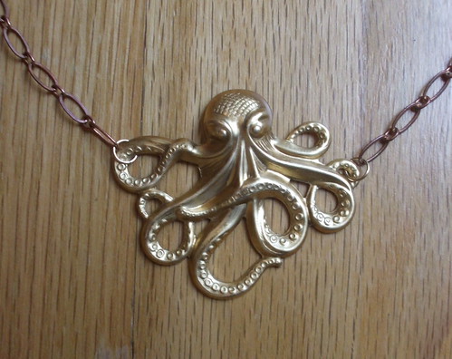 octopus necklace - CraftStylish