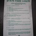 State park lands rules