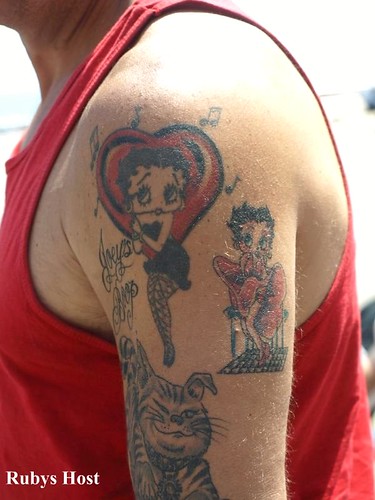 betty boop tattoos - done by Brooklyn Ink - a photo on Flickriver