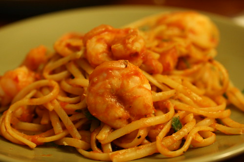 Shrimp and Scallop pasta