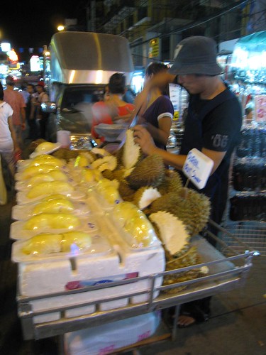 Durian stand 