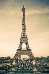 Tour Eiffel au fin du jour