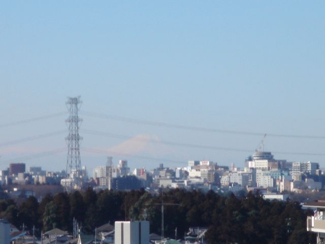 富士山、こんな感じに見えますよ〜〜(/・...