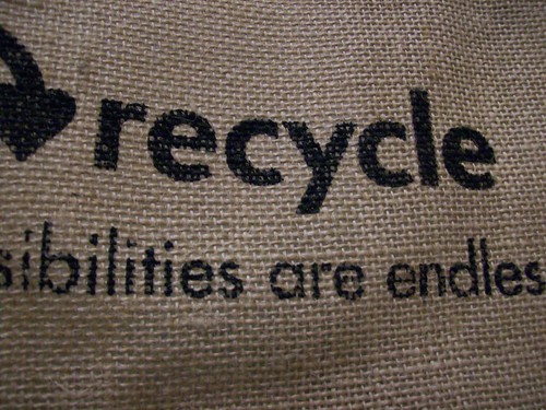 Recycle jute bag
