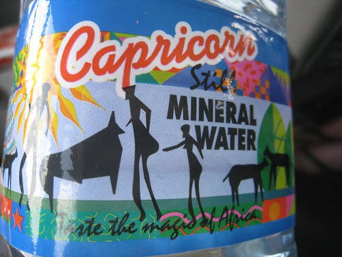 colorful Capricorn mineral water