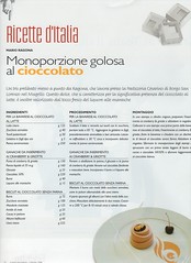 Monoporzione golosa al cioccolato sulla rivista "Il Pasticcere Italiano"