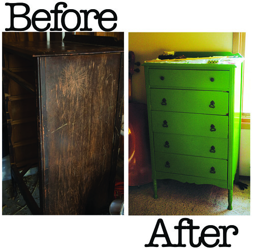 Dresser Redress - Before and After