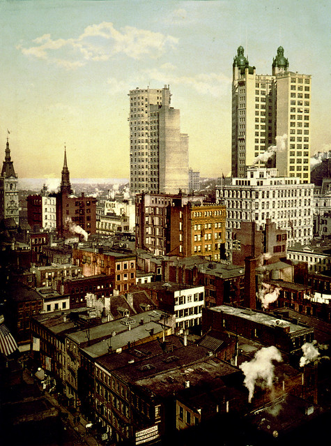 The tallest buildings in the world, New York City, 1901