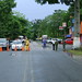 Roadblock before the demonstrations at Tarazá