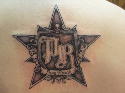your Papa Roach tattoo.