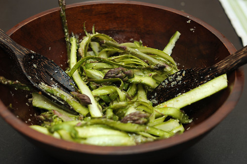 asparagus caesar salad
