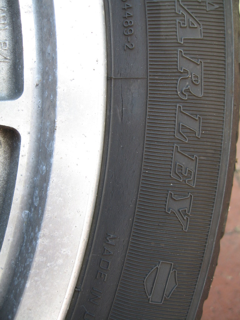 Crack in sidewall - should I replace tire? - The Sportster ...