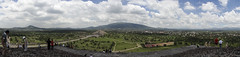 Temple of the moon in Teotihuacan