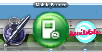 Fonic Surfstick Mobile Partner-Software: Icon im Dock